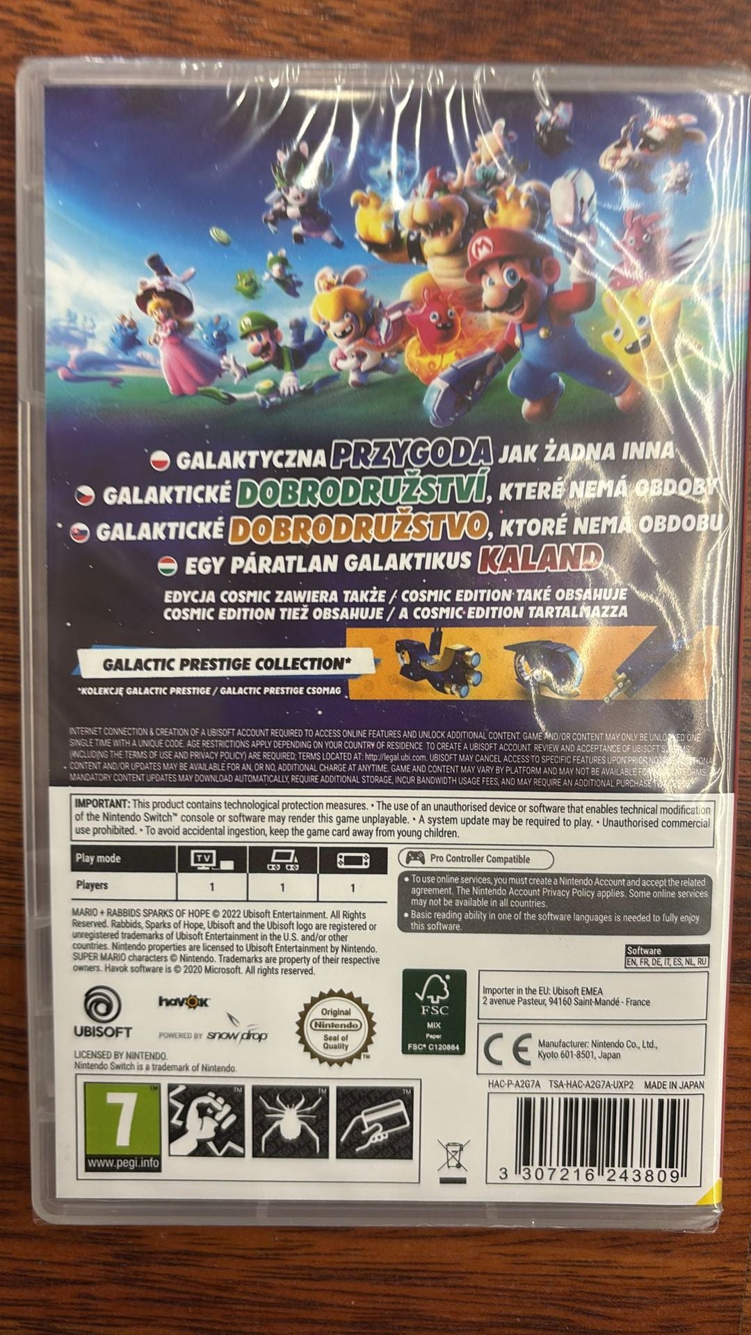 Mario + Rabbids Sparks Of Hope Cosmic Edition Switch PL/CZ/SL/HU Mario + Rabbids Sparks Of Hope Cosmic Edition Switch PL/CZ/SL/HU